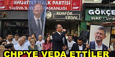 MÜCADELEDEN KAÇANLARI CHP’DE GERİDE BIRAKIYORUZ