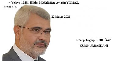 MÜDÜR YILMAZ ASALETEN ATANDI