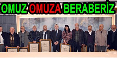 MUHTARLARIMIZLA OMUZ OMUZA ÇALIŞIYORUZ