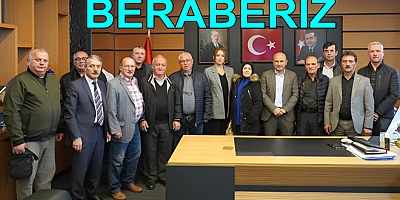MUHTARLARLA BİRİZ BERABERİZ