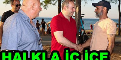 MUSTAFA TUTUK HALKLA İÇ İÇE BİR BAŞKAN