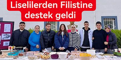 ÖĞRENCİLERDEN FILISTIN KERMESİ