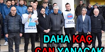 ÖLEN PTT ÇALIŞANLARI İÇİN SESLENDİLER