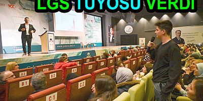 OSMAN SARI LGS SINAV TÜYOSU VERDİ