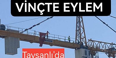 PARASINI ALAMAYAN İŞÇİLER VİNCE ÇIKTI
