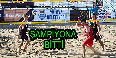 PLAJ VOLEYBOLU ŞAMPİYONASI SONA ERDİ