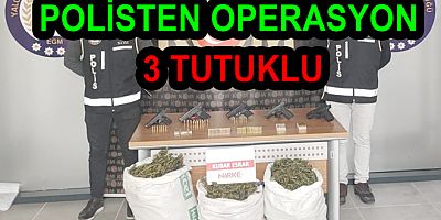 POLİS YALOVA DA ASAYİS VE UYUŞTURUCU OPERASYONU YAPTI