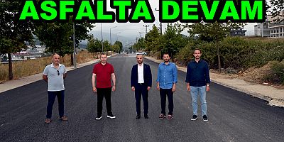 RADAR DA ASFALTLAMA DEVAM EDİYOR