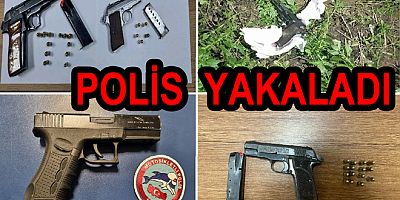 RUHSATSIZ 4 TABANCAYI POLİS BULDU