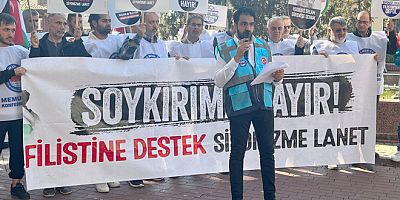 SAĞLIK SEN GAAZEDE KATLİAMA DUR DEDİ
