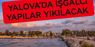 SAHİLDE VATANDAŞI ENGELLEYEN YERLER YIKILACAK