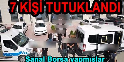 SAHTE BORSA PROGRAMI DOLANDIRICILARI TUTUKLANDI