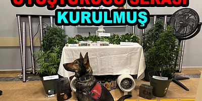 SAMANLI’DA EVİNDE UYUŞTURUCU SERASI KURMUŞ