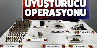 SANAYİ SİTESİNDE UYUŞTURUCU OPERASYONU
