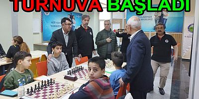 SATRANÇ TURNUVASI BAŞLADI