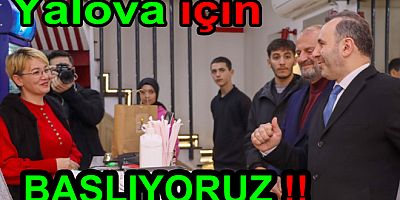 SEÇİM ÇALIŞMASINA ESNAFLA BAŞLIYORUZ