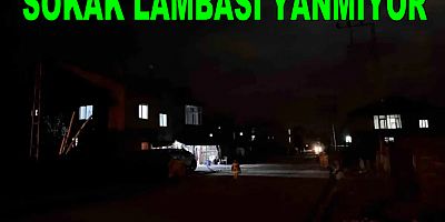 ŞENKÖY DE VATANDAŞLAR KARANLIK SOKAKLARDA ÇÖZÜM BEKLİYOR