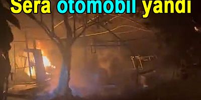 SERADA YANGININDA 2 İTFAİYECİ YARALANDI