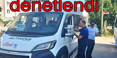 SERVİS ARAÇLARINA SIKI DENETİM