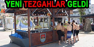 SEYYAR SATICILAR YENİ TEZGAHLARINA KAVUŞTU