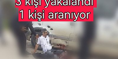 SİLAHLI SALDIRGAN YAKALANDI DİĞERİ ARANIYOR
