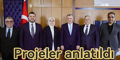 SPOR YATIRIMLARI İÇİN  BAKANDAN DESTEK İSTEDİLER