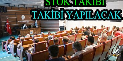 STOK TAKİBİ İLE MALZEME TAKİBİ YAPILACAK