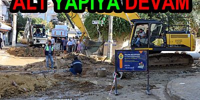 SU VE KANAL ÇALIŞMASI DEVAM EDİYOR