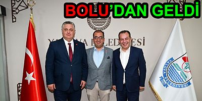 TANJU ÖZCAN, BAŞKAN GÜREL’İ ZİYARET ETTİ