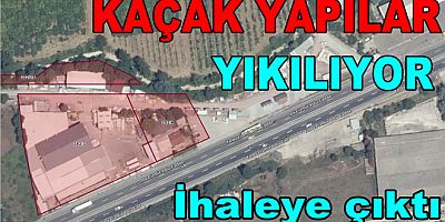 TAŞKÖPRÜ BELEDİYESİ KAÇAK ÇELIK YAPILARI YIKMAYA KARAR VERDİ