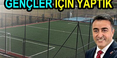 TAVŞANLI YA SPOR SAHALARI YAPTIK YAPACAĞIZ
