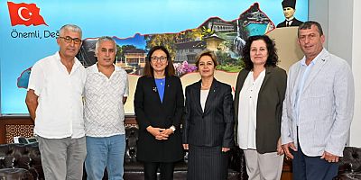 TEMA YALOVA VALİSİNE RAPOR SUNDU