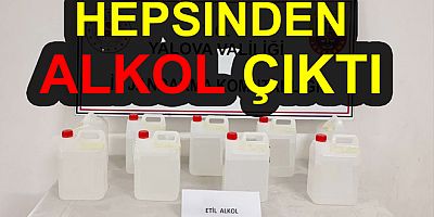 TEMİZLİK MALZEMESİNDEN ALKOL ÇIKTI