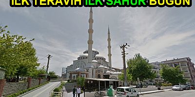 TERAVİH NAMAZI BU AKŞAM BAŞLIYOR