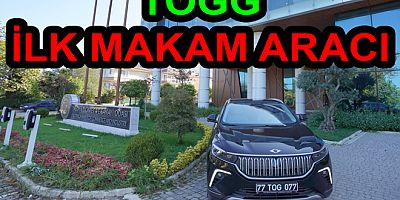 TOGG YALOVA DA MAKAM ARACI OLDU