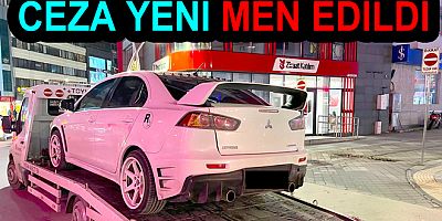 TRAFİK KURALLARINA UYMAYAN ARAÇ MEN EDİLDİ