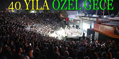 TUFAG 40 YIL GECESİ YAPTI