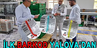 TÜRKİYE’DE İLK GIDA KAREKODU YALOVA’DA UYGULANDI