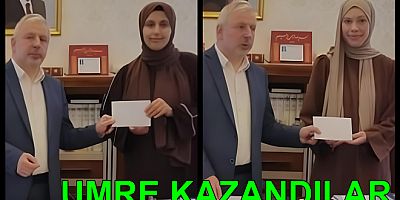 YAÜ ÖĞRENCİLERİ DOĞRU CEVAP VERDİ UMRE KAZANDILAR 