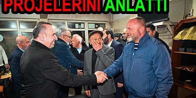 TUTUK PROJELERİNİ SAMANLI KOYLÜLERİNE ANLATTI