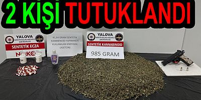 UYUŞTURUCU SATAN 2 KİŞİ TUTUKLANDI
