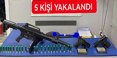 UYUŞTURUCU SATICISI 5 KİŞİ YAKALANDI