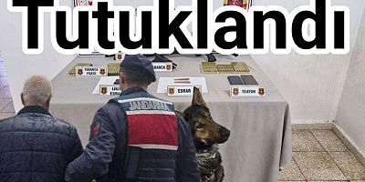 UYUŞTURUCU ve SİLAH OPERASYONUNDA 1 ŞÜPHELİ TUTUKLANDI