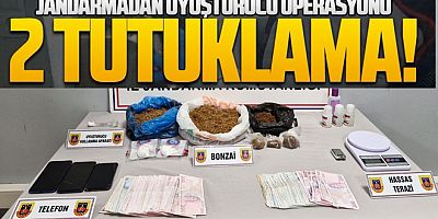 UYUŞTURUCU YETİŞTİRİP SATAN 2 KİŞİ TUTUKLANDI