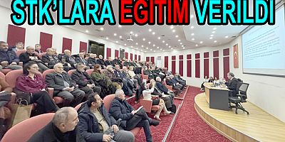 VAKIF VE DERNEKLERE EĞİTİM VERİLDİ