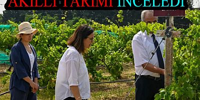 VALİ AKILLI TARIMI İNCELEDİ