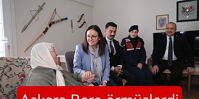 VALİ ASKERE BERE ÖRENLERİ UNUTMADI