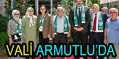 VALİ KAYA ARMUTLU’DA