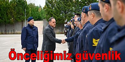 VALİ USTA’DAN YALOVA JANDARMASINA ZİYARET