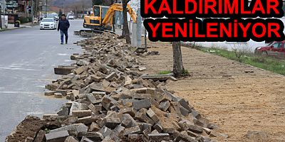 VATAN CADDESİ KALDIRIMLARI YENİLENİYOR